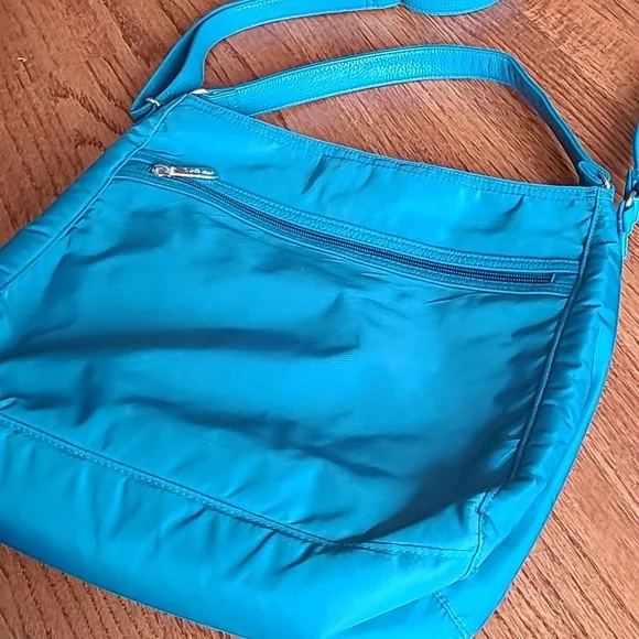 Thirty-one Teal BlueGreen Crossbody Bag - Picture 5 of 14